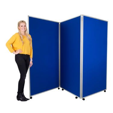 3 Panel Mobile Jumbo Display Blue
