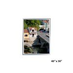 40x30 Tamper-proof Security Aluminium snap frame