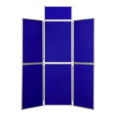 Folding Exhiition Display Board with Blue Fabric