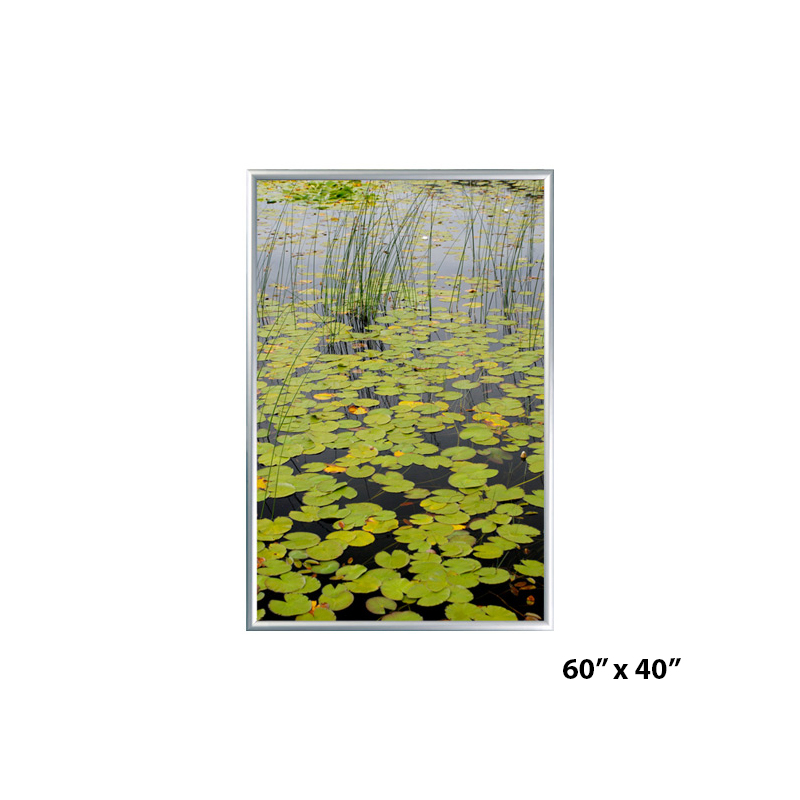 60x40 Standard Aluminium snap frame