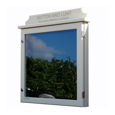 6 x A4 oak noticeboard