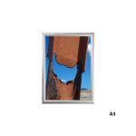 A3 Tamper-proof Security Aluminium snap frame