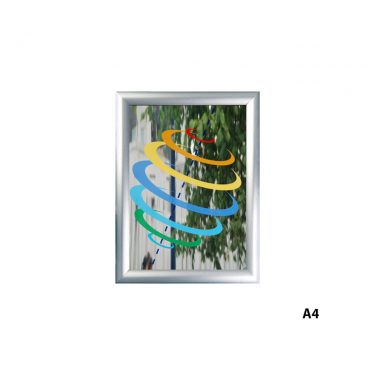 A4 Standard Aluminium snap frame