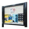AF30-8A4N aluminium noticeboard
