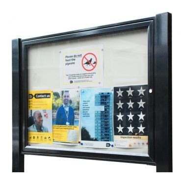 AF30-8A4N aluminium noticeboard