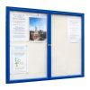 AF30-DA1 aluminium noticeboard, wall-mounted