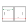 External & internal dimensions of