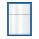 Glazing options for AF30 aluminium noticeboards