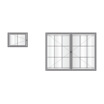 Available sises for AF30 aluminium noticeboards