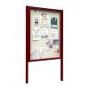 AF58-16A4 aluminium noticeboard