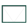 AF58-21A4 aluminium noticeboard