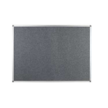 Grey Polycolour Noticeboard with Aluminium Frame
