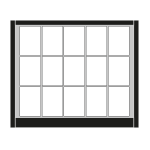 Largest Apogee, heavy-duty, unglazed, recycled plastic, noticeboard