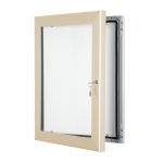 Colour Budget poster case, Cream