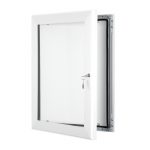 Colour Budget poster case, Traffic White