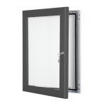 Colour Budget poster case, Slate Grey