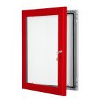 Colour Budget poster case, Traffic Red