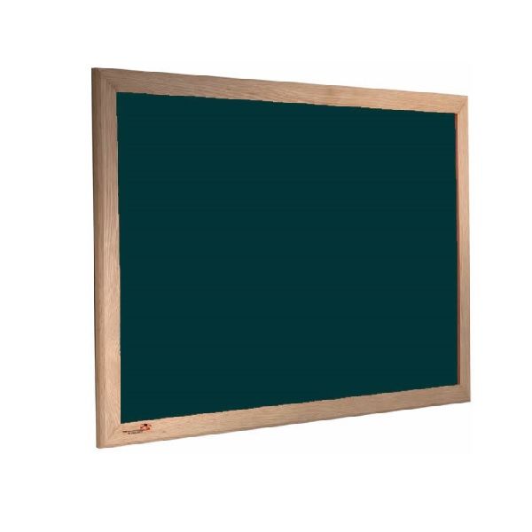 Premier Felt Noticeboard Wood Frame Colour Dark Green
