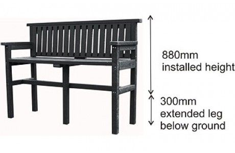 Ground Fixing Option of Extended Legs
