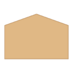 A3 landscape, veneered honours board, gable top