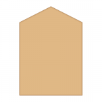 A3 portrait, veneered honours board, gable top