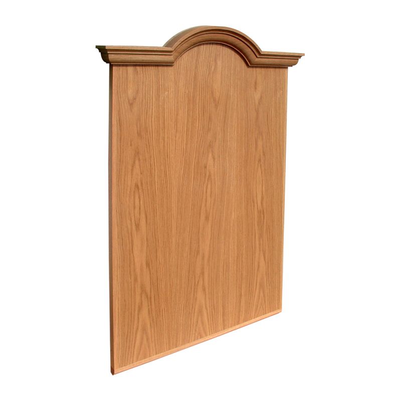 HOMC-69 600mm x 900 mm portrait format, HOMC/69 framed honours board, with radiused top and moulded cornice