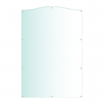 Acrylic Honours Board 1200 x 1800mm, portrait with bow top