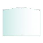 Acrylic Honours Board 1200 x 900mm, landscape with bow top
