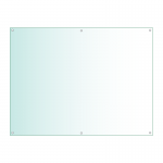 Acrylic Honours Board 1200 x 900mm, landscape with straight top