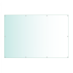Acrylic Honours Board 1800 x 1200mm, landscape with straight top