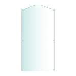 Acrylic Honours Board 600 x 1200mm, portrait with bow top