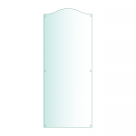 Acrylic Honours Board 600 x 1500mm, portrait with bow top