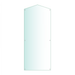 Acrylic Honours Board 600 x 1500mm, portrait with gable top