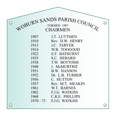 Acrylic Honours Board 600 x 600mm, square with gable top-layout-drawing