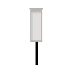 88mm Single Post kit (1 x Man-madeTimber posts 2500mm x 88 x 88)