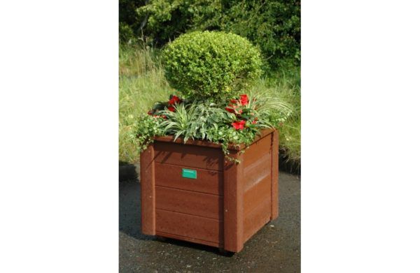 Medium-Planter-Flowers-920x600-1-600x391 Recycled Plastic Planters Brown