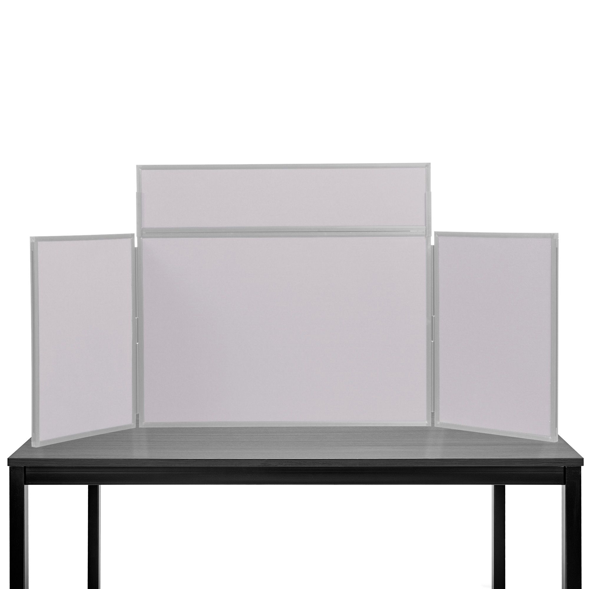Midi Desktop Display Boards Wine with Grey Frame