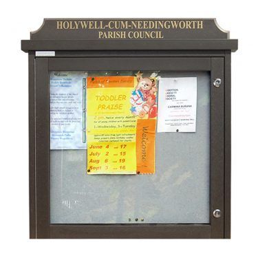 6 x A4 Man-made Timber noticeboard