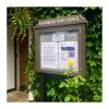 6 x A4 Man-made Timber noticeboard, post-mounted, Kingsbridge Town Council