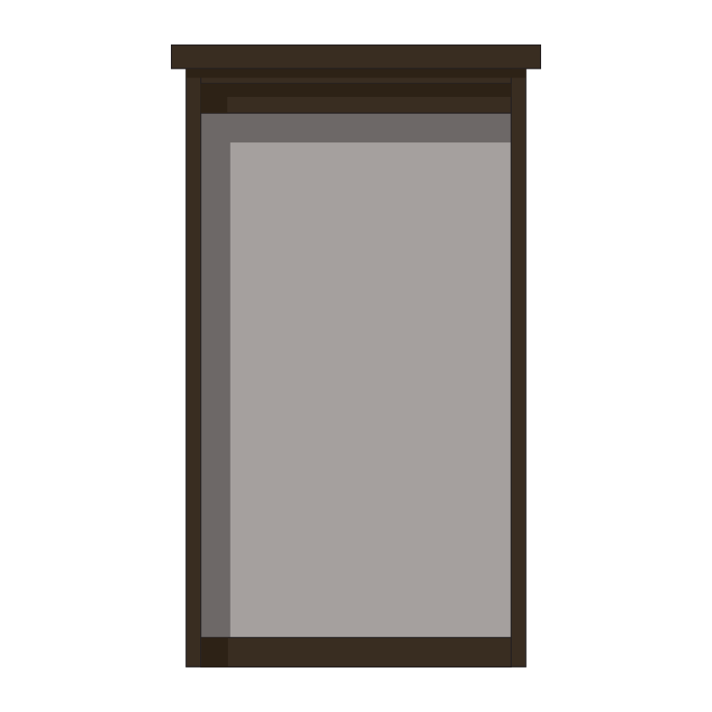 6 x A4 Man-made Timber noticeboard, unglazed, portrait format