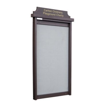 6 x A4 Man-made Timber noticeboard, unglazed, portrait format