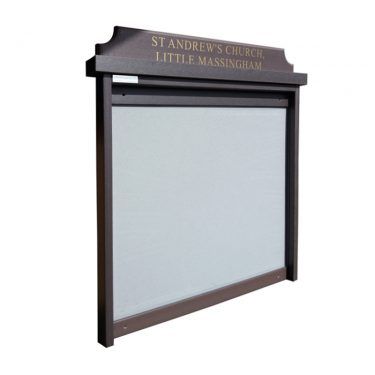 6 x A4 Man-made Timber noticeboard, unglazed