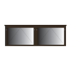 2-bay, 10 x A4 Man-made Timber noticeboard