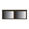 2-bay, 8 x A4 Man-made Timber noticeboard