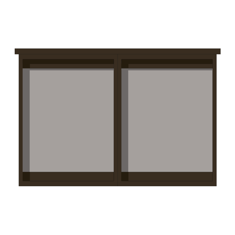 2-bay, 4 x A4 Man-made Timber noticeboard