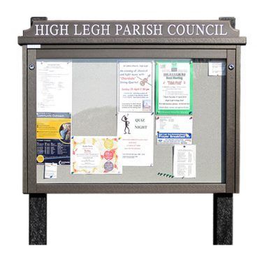 10 x A4 Man-made Timber noticeboard