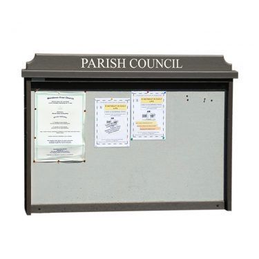 10 x A4 Man-made Timber noticeboard, unglazed