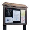 8 x A4 Man-made Timber noticeboard, Jesmond United Reform Church