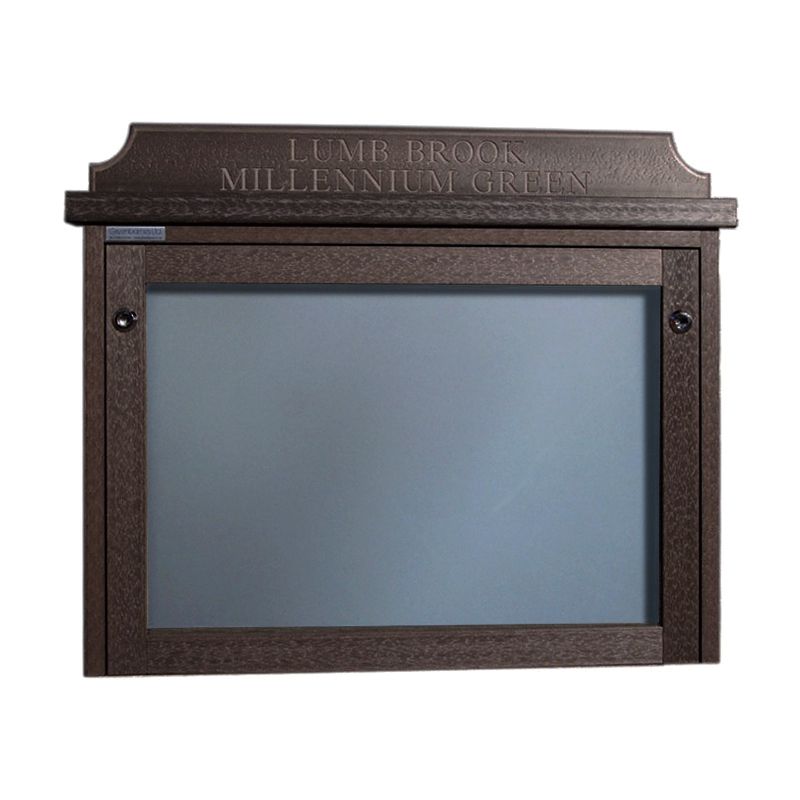 PLN 3 x A4 Man-made Timber noticeboard