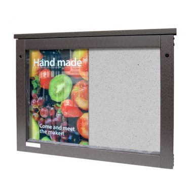 A2, landscape Man-made Timber Smallboard poster case